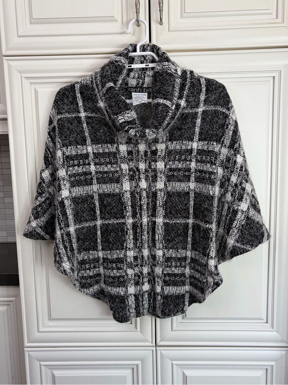 Dinh Ba Design Made in Canada women’s knit cape
